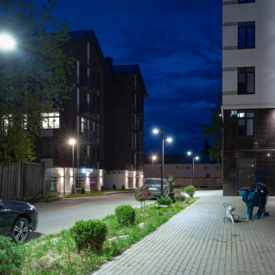 ЖК «Кот Д Азур»: освещение прилегающей территории