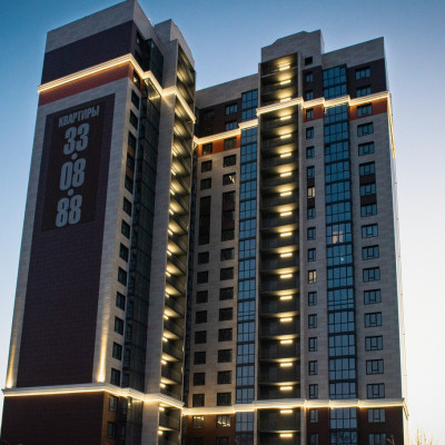 ЖК «Мелодия»: архитектурная подсветка