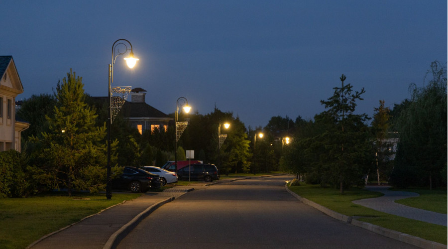 Коттеджный комплекс Павлово-2: замена уличного освещения 