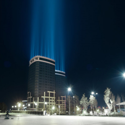 ЖК «Республика»: реализация «световых столбов»