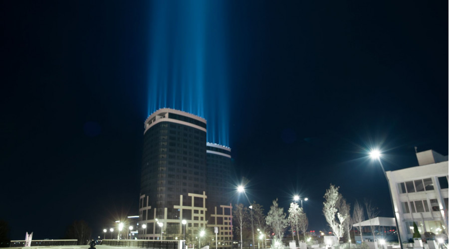 ЖК «Республика»: реализация «световых столбов»